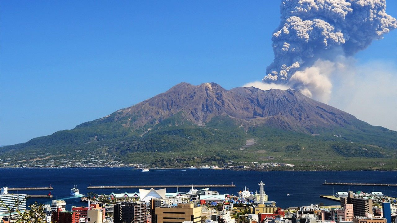 Actividad reciente: Nuevo pulso eruptivo, Volcán Sakurajima, Japón