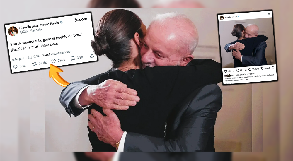 ¡“GANÓ EL PUEBLO”! Sheinbaum celebra el triunfo de Lula en Brasil y destaca su impacto en América Latina